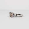 14 K White Gold Diamond Semi Mount Ring - Image 4