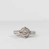18K White Gold Diamond Semi Mount Ring