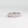 14 K White Gold Diamond Eternity Band - Image 3