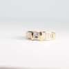 14 K Yellow Gold Diamond Engagement Ring