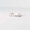 14 K White Gold Diamond Ring