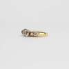 14 K Yellow Gold Diamond Engagement Ring - Image 3