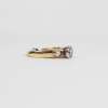 14 K Yellow Gold Diamond Engagement Ring